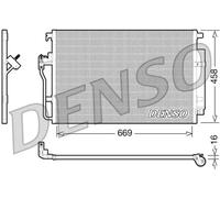 Condensador del aire acondicionado R 134 a DCN17056 DENSO para MERCEDES-BENZ VW