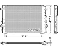 DENSO DCN17059 Condensador, aire acondicionado