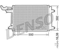 DENSO Condensador Aire Acondicionado Aluminio Con Secadora para VW Golf VI 1.4
