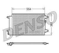 Condensador del aire acondicionado R 134 a DCN32015 DENSO para VW FORD SEAT