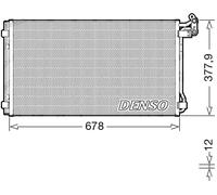 DENSO DCN32068 Condensador, aire acondicionado