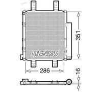 DENSO DCN35005 Condensador, aire acondicionado