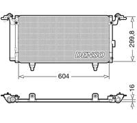 DENSO DCN36005 Condensador, aire acondicionado
