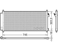 DENSO DCN40026 Condensador, aire acondicionado