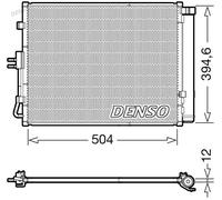 DENSO DCN43005 Condensador, aire acondicionado