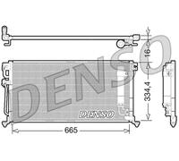 DENSO Radiador, refrigeración del motor para TOYOTA: IQ (Ref: DRM50056)