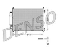 Condensador, aire acondicionado DENSO DCN46001