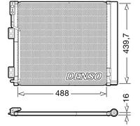 DENSO DCN46028 Condensador, aire acondicionado