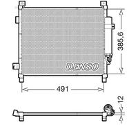 DENSO DCN46031 Condensador, aire acondicionado