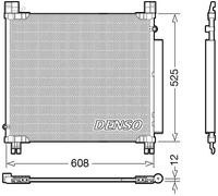 Condensador del aire acondicionado R 134 a DCN50050 DENSO para TOYOTA