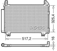 Condensador del aire acondicionado R 134 a DCN50101 DENSO para TOYOTA YARIS