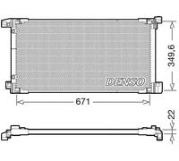 DENSO DCN50114 Condensador, aire acondicionado