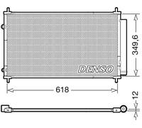 Condensador, aire acondicionado DENSO DCN50117