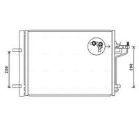 Condensador del aire acondicionado R 134 a FD5488D AVA QUALITY COOLING para FORD