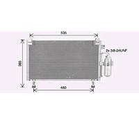 Condensador del aire acondicionado R 134 a IS5031D AVA QUALITY COOLING