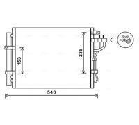 AVA COOLING SYSTEMS KA5188D Condensador, aire acondicionado