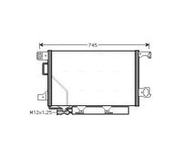 PRASCO MS5360D Condensador, aire acondicionado