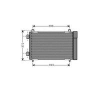 AVA COOLING SYSTEMS PEA5258D Condensador, aire acondicionado