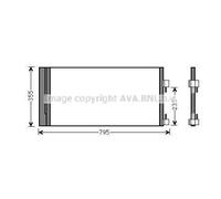 PRASCO RTA5430D Condensador, aire acondicionado