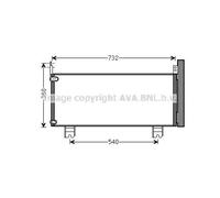 PRASCO TO5660D Condensador, aire acondicionado
