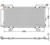 Condensador DENSO DCN36004 para SUBARU