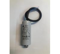 Condensador Ducati Energia 10 µF con salida de cable y tornillo