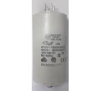 Condensador Ducati Energia, 45 μF, con Terminal Doble Faston y Tornillo