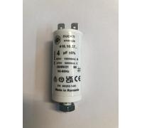 Condensador Ducati Energia 4UF con Terminal Simple Faston y Tornillos