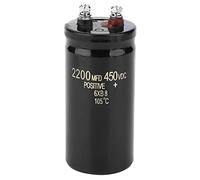Condensador electrolítico, Condensador electrolítico de husillo de perno 450V 2200uf condensador dieléctrico de electrólisis de aluminio Para Bloquear, Acoplamiento, Derivación, Filtrado