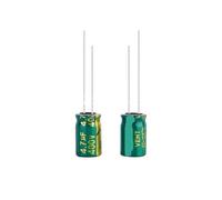 Condensador electrolítico de 400 V, 4,7 UF, 8 x 12 mm, 50/100 unidades(100PCS)