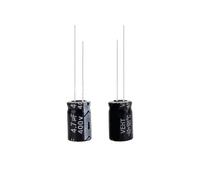 Condensador electrolítico de 400 V, 4,7 UF, 8 x 12 mm, 50/100 unidades(100PCS)