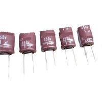 Condensador electrolítico de 450 V: 1 uf, 2,2 uf, 4,7 uf, 6,8 uf, 10 uf, 12 uf, 15 uf, 18 uf, 22 uf, 27 uf, 33 uf, 47 uf, 56 uf, 68 uf, 82 uf, 100 uf, 120 uf, 150 uf.(100uf 18x36 10pcs)