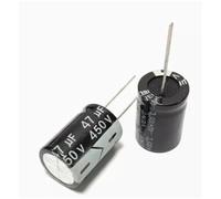 Condensador electrolítico de 450 V, 47 UF, 16 x 25 mm, 5 unidades