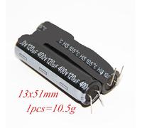 Condensador electrolítico de 500 V, 450 V, 400 V, 10 uf, 18 uf, 21 uf, 33 uf, 39 uf, 47 uf, 53 uf, 56 uf, 68 uf, 82 uf, 100 uf, 120 uf(400v 120uf 13x50mm,2pcs)