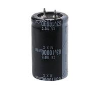 Condensador electrolítico de alta frecuencia de larga duración, 63 V, 10000 UF, condensador duradero, módulo de condensador, generador, fuente de alimentación, batería de arranque, filtro de motor