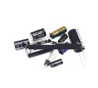 Condensador electrolítico de aluminio 100V 160V 200V 250V 400V 450V 1 2,2 3,3 4,7 10 22 33 47 68 100 120 150 220 330 470 1000 2200 UF(10nF)