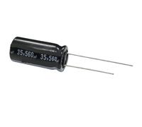 Condensador electrolítico de aluminio 105C, serie ZLH, 30 unidades, 35 V-100 V(50V56UF 6.3X11)