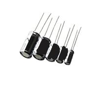 Condensador electrolítico de aluminio de 350 V, 1 uF/3,3 uF/4,7 uF/6,8 uF/10 uF/15 uF/18 uF/20 uF/22 uF/47 uF/68 uF/82 uF/100 uF(350V20uF 10pcs)