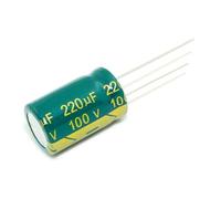 Condensador electrolítico de aluminio de alta frecuencia de 100 µF, 220 µF, 330 µF, 470 µF, 1000 µF, 220 µF, 160 V, 100 V, 63 V, 50 V y 13 x 21 mm.(1000UF 50V)