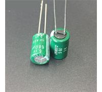 Condensador electrolítico for placa base (10/100 unidades, 680 uF/6,3 V, 8 x 11,5 mm, bajo, 6,3 V, 680 uF)(100Pcs)