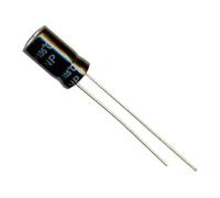 Condensador N/P, 100UF, 35V, condensadores electrolíticos de aluminio con plomo, cantidad X 25 | NP35V107M10X16