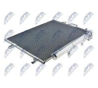 NTY Condensador Acondicionado Con Secadora Aluminio para Mercedes-Benz Clase E