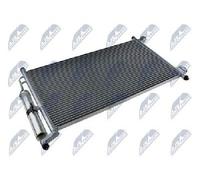 NTY Condensador Aire Acondicionado Con Secadora Aluminio para Nissan Note E11