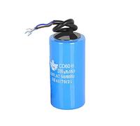 Condensador redondo de 450 V CA, 350 uF, CD60 50/60 Hz, condensador de arranque a prueba de explosiones para aire acondicionado y frigoríficos