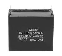 Condensador Respicefinem para condensador de funcionamiento de CA. 0×6. 0×4. 0 Cbb61 Motor en funcionamiento Generador de condensador de arranque 350V Ac 16Uf 50 60Hz Condensador