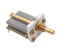 Condensador variable de precisión con ajuste de aire sin escalonamiento a 270 pF para un ajuste preciso de frecuencia en dispositivos como transmisores de bronce cerámico