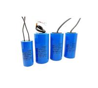 Condensadores de funcionamiento de Motor CD60, 250V, 450V, 50UF, 75UF, 100UF, 150UF, 200UF, 250UF, 300UF, 350UF, 400UF, 450UF, 500UF, arandela de bomba de agua de arranque, 1 Uds.(450V 150UF)