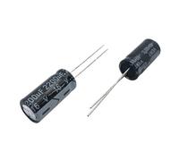 Condensadores electrolíticos de aluminio 16V2200UF 10x20mm 2200uf16v 16v 2200uf 2200mf 2200MFD 16v2200mf 2200mf16v 16v2200MFD 5-100 Uds.(16v100uf 5x7 100pcs)