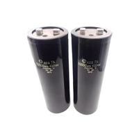 Condensadores electrolíticos de pie de tornillo de 450 V 10 000 UF y 500 V 10 000 UF. Varios volúmenes.