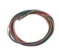 CONDICIONES DE BAZAS ELÉCTRICAS Coloridas Conjunto DE 4 Cuerdas DE 4 Cuerdas Aleación DE Acero DE Calidad Resistente Anti- Ligero Portable Ideal para Principiantes para Principiantes